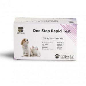 Lifecosm Canine Parvo Virus Ag Rapid Test Kit