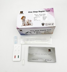 Canine Coronavirus Ag/Canine Parvovirus Ag Test Kit
