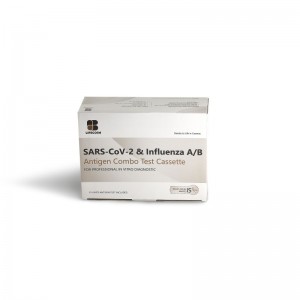 Lifecosm SARS-CoV-2 & Influenza A/B Antigen Combo Test Cassette